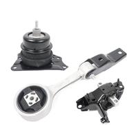 1 Set Transmission Mount Engine Mountin Torsion Bracket for VW for Polo for Fabia for FABI 6QD 199 167/6Q0 199 555 AD Insulator