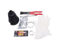 1 Set Universal Split CV Boot Kit Drive Shaft Sticky Joint Boot Kit (Outer Joint) Full Kit Including Fitting Pliers Fits For Various Cars