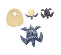 1 Set Vivid Simulation Turtles Model Educational Animal Display for Growth Cycle Understanding for Learning and Cognitive Development