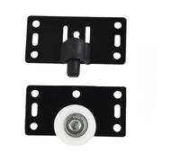 1 set Wardrobe Cupboard Caster Nylon Wheel Pulley Sliding Door Roller Hardware