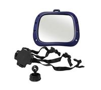 1 Set Wide View Baby Carseat Lens for Rear Facing with Fixing Strap Buckle Mount 2 Ways Easily Installation