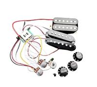 1 Set Wiring Harness Prewired 2T1V SSS/SSH 1T1V HH Humbucker Pickup For ST Guitar(HSH A)