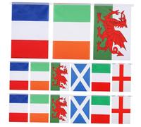 1 Set World Flags Bunting Country Flags Decoration for Bars Sports Clubs and Events Vibrant Multi National Banners Celebrating Diversity and Culture