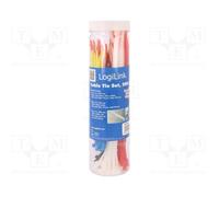 LogiLink KAB0018 cable tie Nylon Black. Blue. Green. Red. Yellow