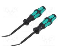 1 set x WERA - 5008100001 - Kit: screwdrivers, slot, for spring clip, 1.5mm2,2.5