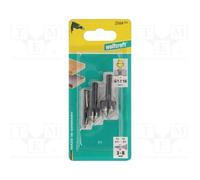 1 set x WOLFCRAFT - 2504000 - Countersink, 6mm,12mm,16mm, wood,metal,plastic, to