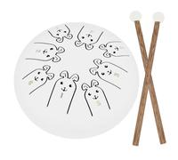 1 Set Zodiac Steel Tongue Drum Meditation Instrument for Beginners Ethereal Sound for Relaxation Joy for Music Lovers Rabbit