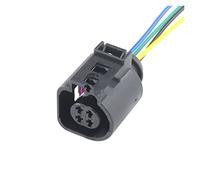 1 Sets 4 Pin 4B0973712 1.5mm Auto Wire Harness Connector Waterproof Pressure Water Temperature Sensor Plug Compatible With VW Compatible With A~di