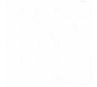 1 Sheet (25 caps) Self Adhesive Decorative Screw Cover Caps 14mm (318 Alpine White Cold)