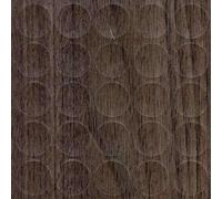 1 Sheet (25 caps) Self Adhesive Decorative Screw Cover Caps 14mm (848 Walnut Viva)