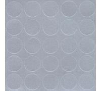 1 Sheet (25 caps) Self Adhesive Decorative Screw Cover Caps 14mm (978 Aluminium)