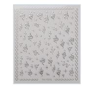 1 Sheet Chinese New Year Art Stickers - Spring Festival Manicure Decals & Accessory