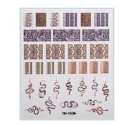 1 Sheet Chinese New Year Art Stickers - Spring Festival Manicure Decals & Accessory