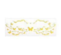 1 Sheet Glitter Tattoos for Women and Girls with Stars Freckles and More for Music Festivals and Parties