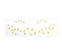 1 Sheet Glitters Butterfly Rose Face Stickers Temporary Freckles For Festivals Halloween Christmas
