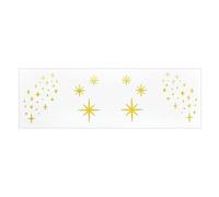 1 Sheet Glitters Butterfly Rose Face Stickers Temporary Freckles For Festivals Halloween Christmas