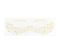 1 Sheet Glitters Butterfly Rose Face Stickers Temporary Freckles For Festivals Halloween Christmas
