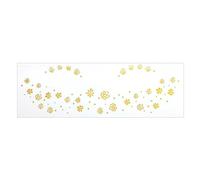 1 Sheet Glitters Face Tattooing For Women And Girls Featuring Star Freckles And More For Music Festivals Parties Metallic Gold Face Stickers