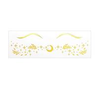 1 Sheet Glitters Face Tattooing For Women And Girls Featuring Star Freckles And More For Music Festivals And Parties