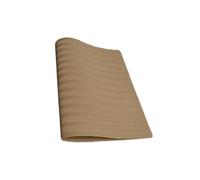 1 Sheet Rubber Shoe Soles Replaceable Shoes Sole Anti Slip Outsoles Insoles Full Repair Patch Soling Pads for Women Men Shoes(Beige,L)