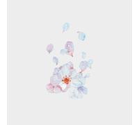 1 Sheet Temporary Tattoo For Adult Blue Flower Petals Wrist Clavicle Sexy Waterproof Long-Lasting Female Simulation Small Fresh Small Picture Fake Tattoo Sticker