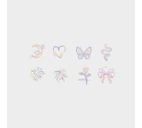 1 Sheet Temporary Tattoo For Adult Color Fireworks Back Of Hand Wrist Waterproof Long-Lasting Female Washable Small Fresh Small Picture Fake Tattoo Sticker