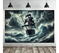 1 ship escape background banner suitable for birthdays holidays parties multiple sizes to choose from