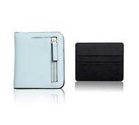 1 Short Wallet and 1 Id Card Holder, Pu Leather Card Holder, Women's Wallet, Multifunctional Wallet, Women's Mini Wallet