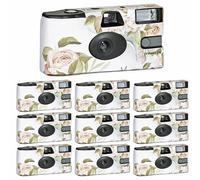 1 Shot Disposable Camera Wedding Bulk - 10-Pcs Wedding Disposable Cameras 27 Exp. - Film Camera Disposable for Wedding, Party, Baby Shower, Travel, Party Favors - Single-Use ISO400 Film Camera 35mm