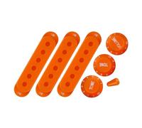 1 Single Coil Guitar Pickup Cover with 1V2T Control Knobs Switches & Tone Volumes Accessories Retro Pickup Upgrade