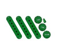 1 Single Coil Guitar Pickup Cover with 1V2T Control Knobs Switches & Tone Volumes Accessories Retro Pickup Upgrade