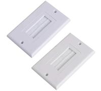 1 Single Gang Bristles Brush Wall Plate Port Insert Cover Outlet Mount Panel Home Lines Grout Brush