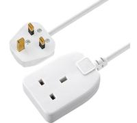 1 Skt 5M 13A Ext Lead White BOG5-MP