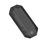 1 Solar Emrgency Strobe Lights - Anti Theft Device, Waterproof Warning Flash Strobe | Energy-Saving LED Strobe Light Bar, Adhesive Security Vehicle Lights for Bicycle Car Bikes