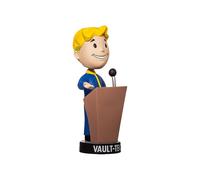 (1# SPEECH) 4 Fallout Vault Boy Bobblehead Gaming Anime Figures Toys Series Collection Model