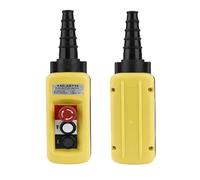 1 Speed Control Hoist Crane 2 Pushbuttons Pendant Control Station With Emergency Stop XAC-A2713 IDGTTLDF