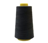 1 Spool 5000Yards Black Sewing Thread Polyester Sewing Machine Thread for Overlocker Knitting Polyester Embroidery Threads