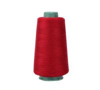 1 Spool Polyester Thread, Red Polyester Sewing Thread for Hand and Machine Sewing, 3000 Yards