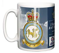 1 Squadron RAF Regiment Ceramic Mug, Crest Motto, Honington Base Station Royal Air Force