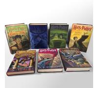 1-st Edition Harry Potter Full Book Set Volumes 1-7 Hardcover