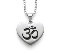 1" Stainless Steel Necklace Charms | Third Eye Vision | Peace Symbol | Finding Your Self | Yin & Yang | Moon Cat | Turtle Power | Flower of Life | | OM | Mystical Spiritual Protection, for Men & Women