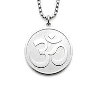 1" Stainless Steel Necklace Charms | Third Eye Vision | Peace Symbol | Finding Your Self | Yin & Yang | Moon Cat | Turtle Power | Flower of Life | | OM | Mystical Spiritual Protection, for Men & Women