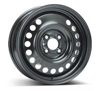 Alcar Stahlrad Steel Wheel 7340 5.5Jx15 ET40 4x100 for Nissan Note Black