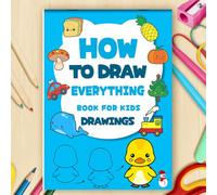 1 Step by Step Sketch Guide Book Zero Basis Art Enlightenment Workbook | Progressive difficulty layout, diverse creative motifs, ample blank practice zones, for parent child interactive learning.