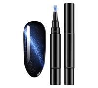 1 Step Nail Gel Pen - Nail Varnish Stick, Widely Uses LED Polish Tool | Easy Nail Coloring Marker Pen for Fingertips, Gel-Based Painting Solution for Fast Art Design, No Top Coat Required Styling