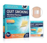 (1) Stop Aid Craving Control Smoking Aid Clear Lung Support Patches Fit For Smokers