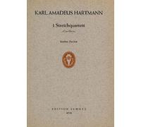 1. Streichquartett Karl Amadeus Hartmann Studyscore String Quartet Schott Music