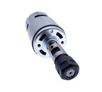 1 Suit DC electronic starter RS775 Spindle electronic starter 12V/24V 15000R PWM DC controller ER11 Chuck 5mm/spring chuck 3.175mm bracket 45mm 775(Set of 4 12V)