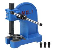 1 T Manual Cast Iron Heavy-Duty Desktop Precision Hand for Stamping,for Home DIY