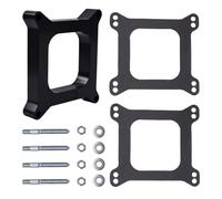 1" Tall Open Phenolic Carburetor Spacer Fit For Holley 4150/4160 4bbl.SBC